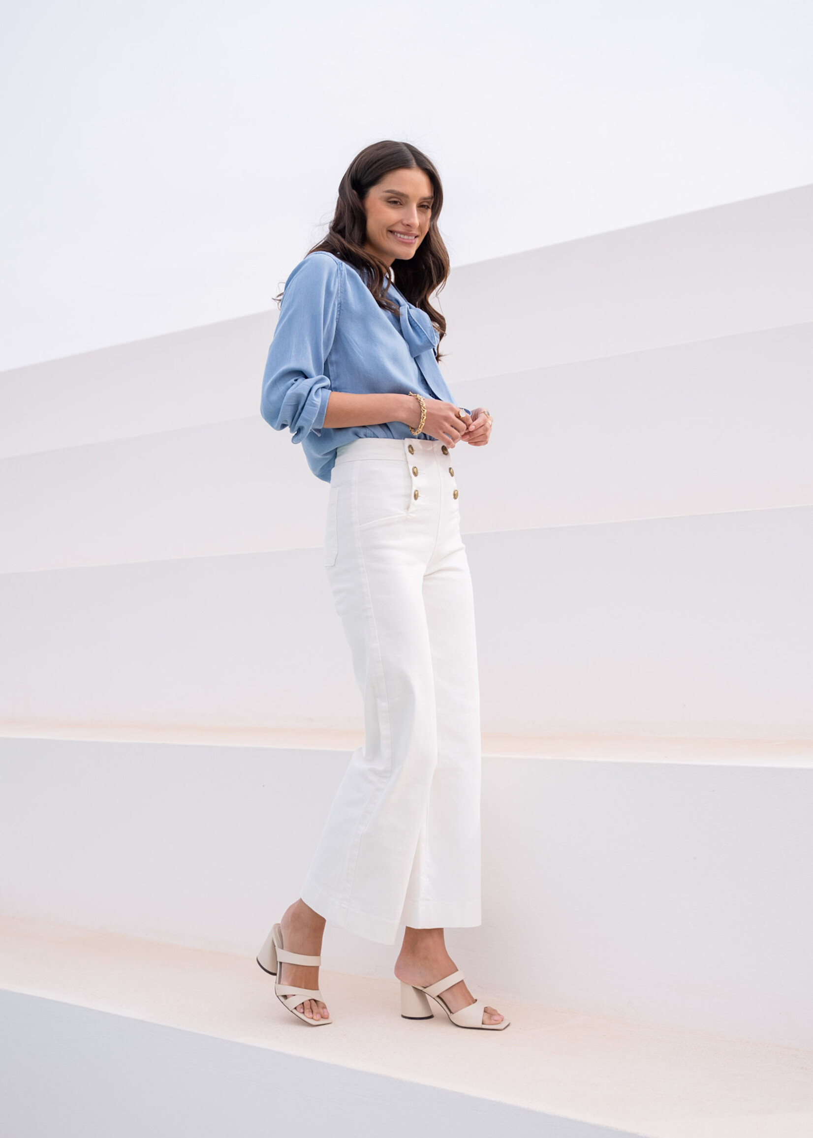 ORAIJE JEAN BLANC VICTORINE ANKLE WIDE