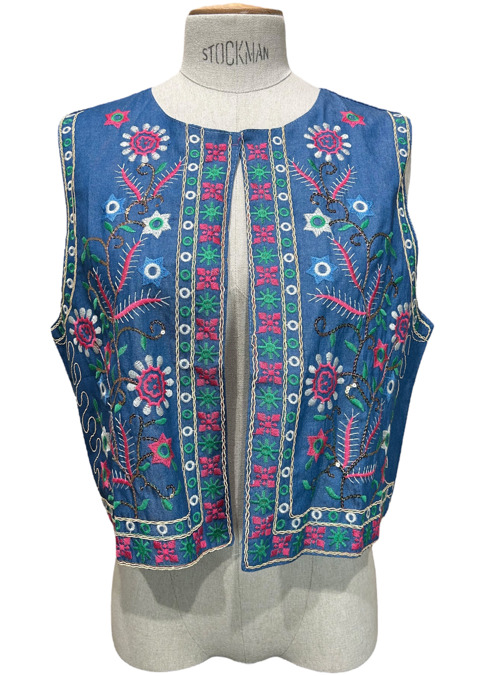 GILETS AMARCANDE BRODERIE