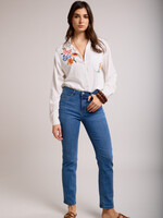 TOXIK3 JEAN PUSH UP STRAIGHT - CLOVER