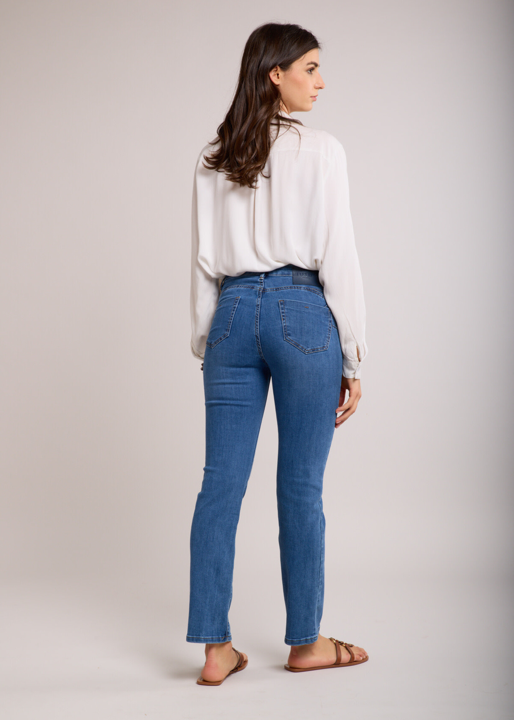 TOXIK3 JEAN PUSH UP STRAIGHT - CLOVER