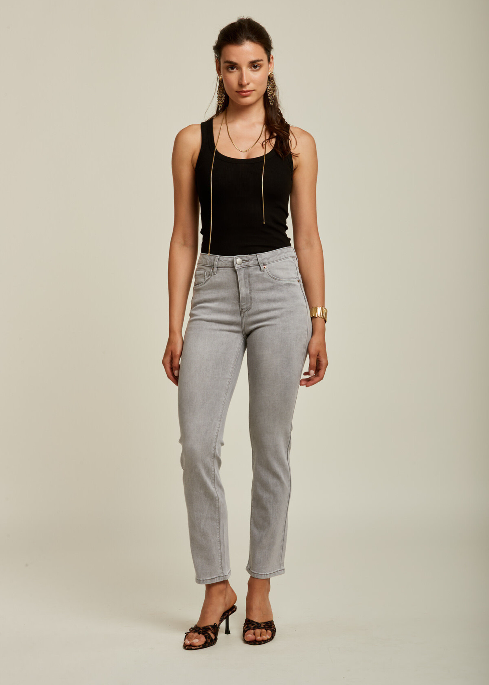 TOXIK3 JEAN PUSH UP STRAIGHT - CLOVER