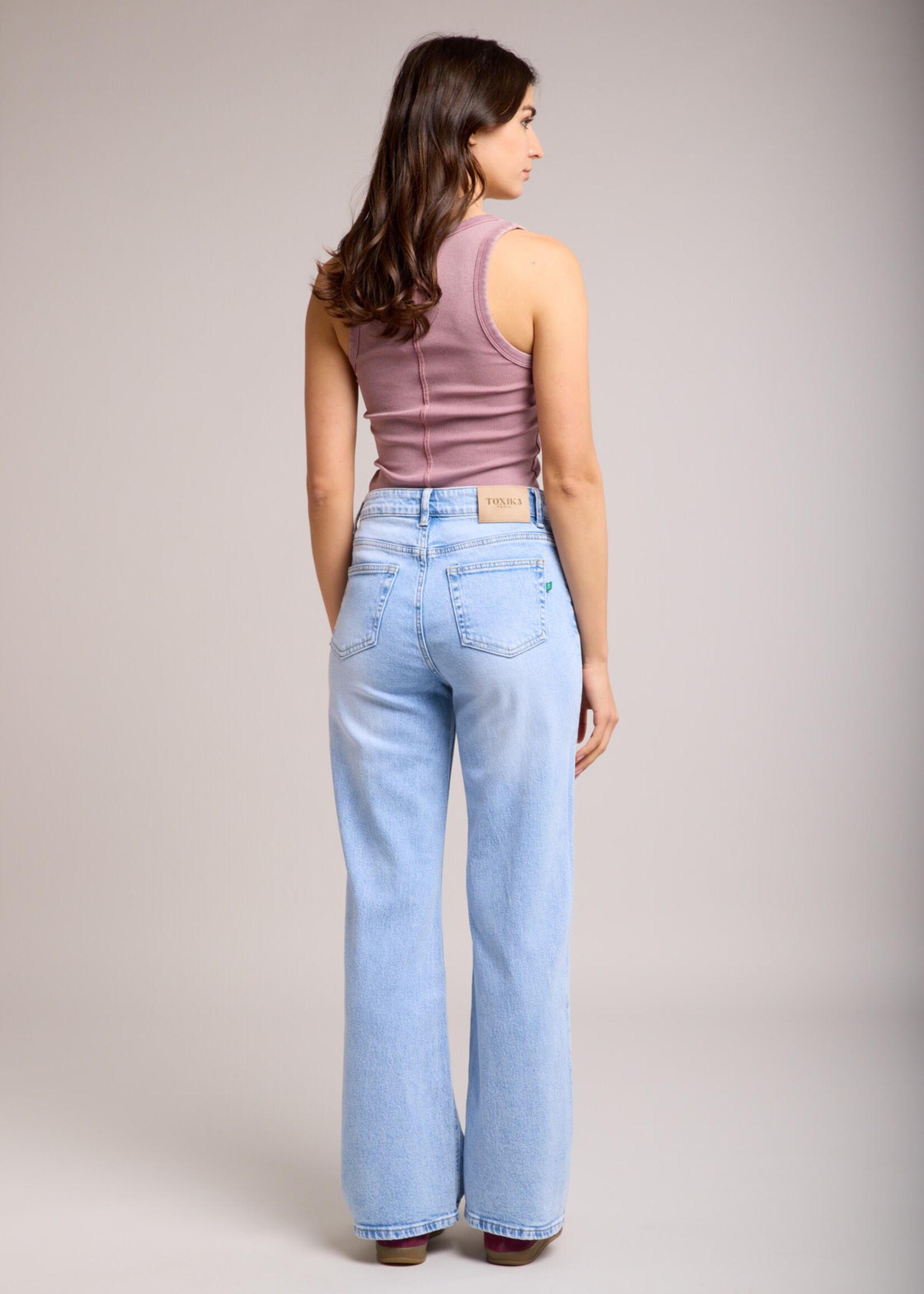 TOXIK3 JEAN VINTAGE RECHT HOGE TAILLE - ALOAN