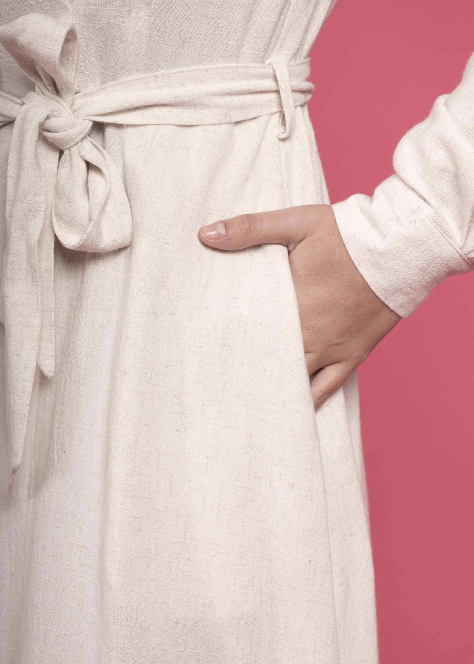 ROBE SAFARI LONGUES MANCHES - LIN