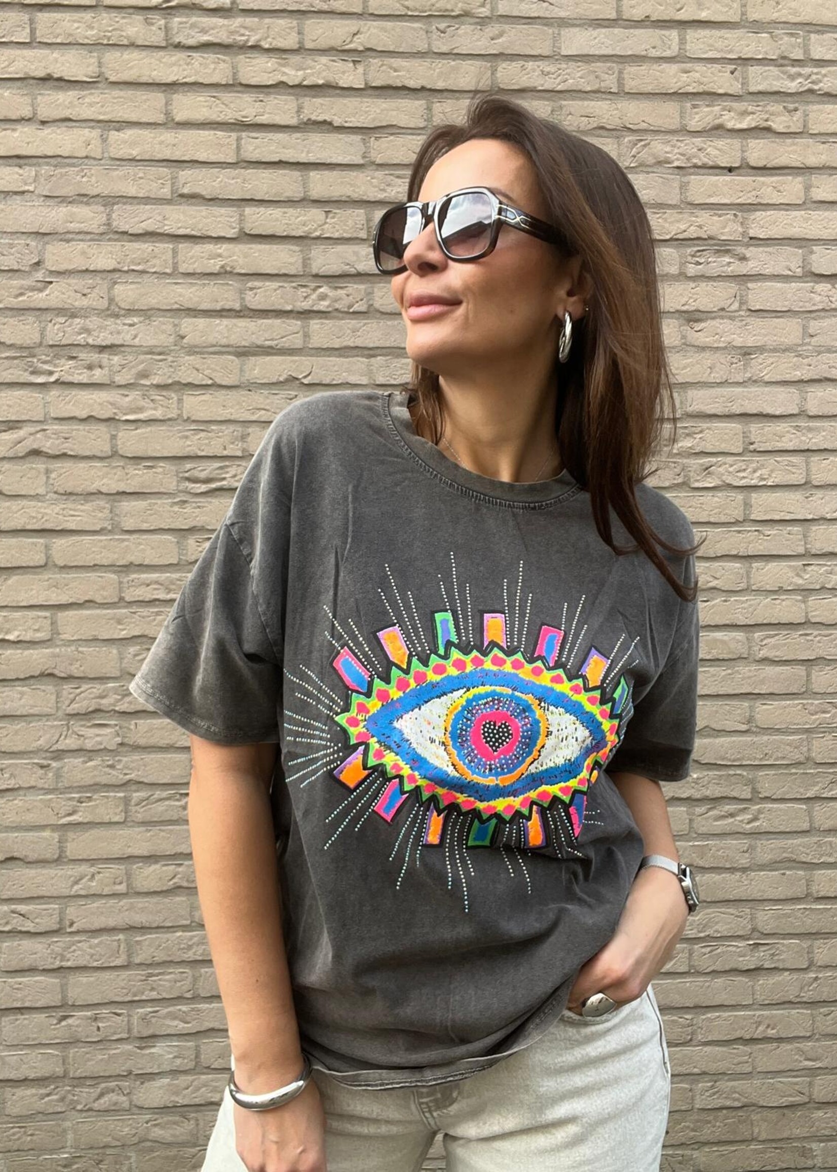 TSHIRT EYE MULTICOLOR