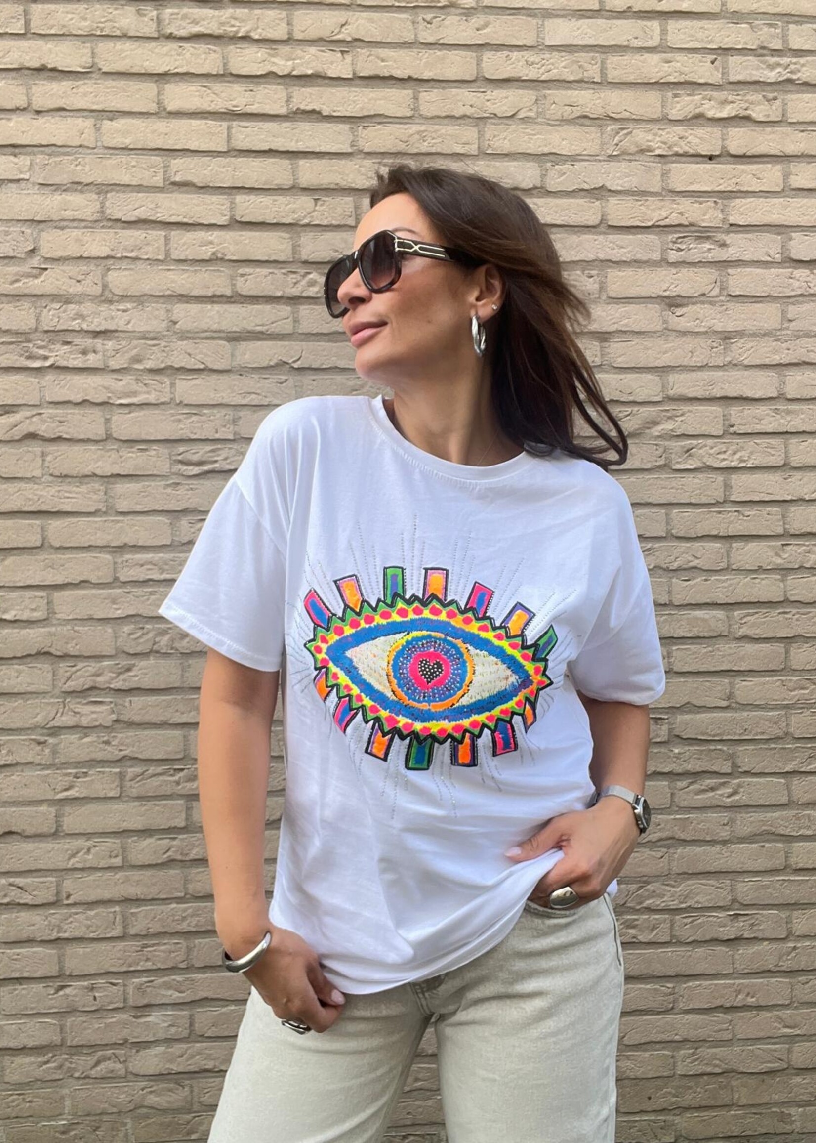 TSHIRT EYE MULTICOLOR