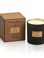 ATELIER REBUL Bougie Parfumée Feuilles de Chanvre 210g /VHEMP LEAVES