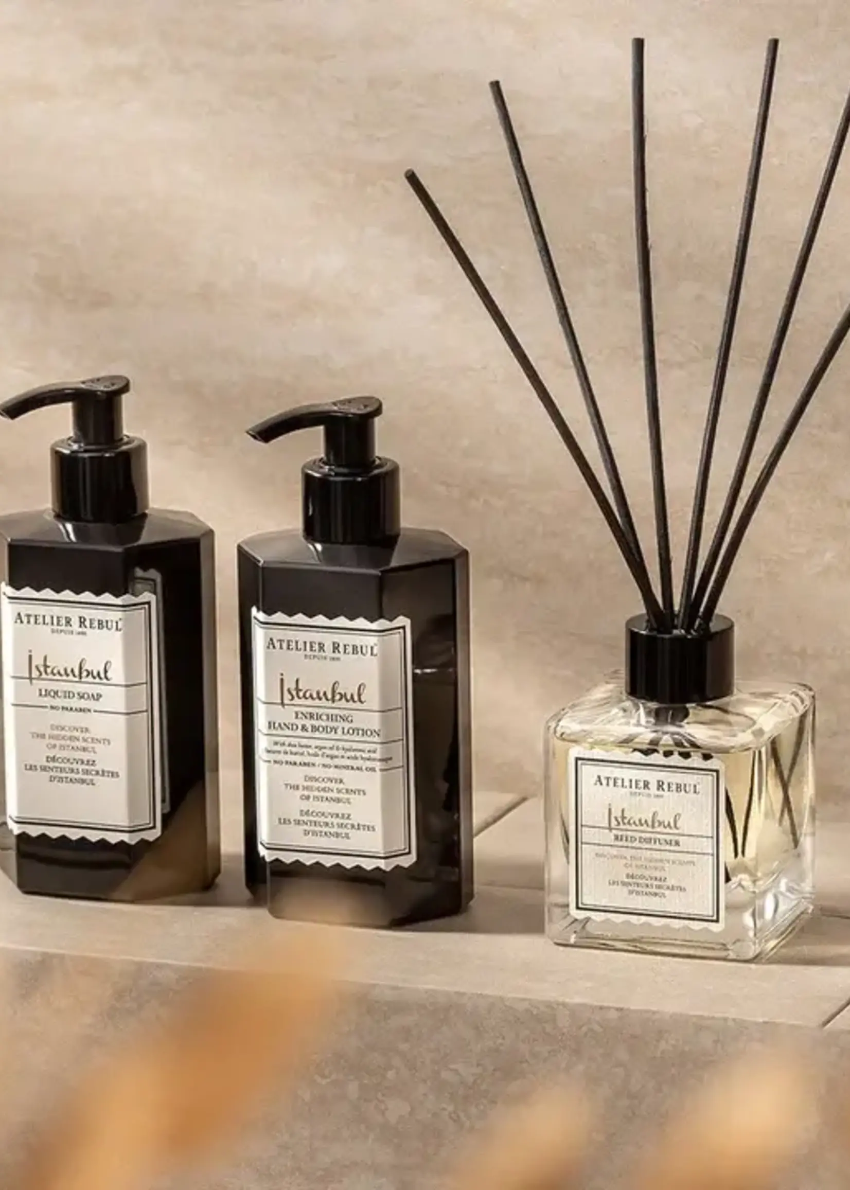 ATELIER REBUL Diffuseur à bâtonnets Atelier Rebul Istanbul 120 ml
