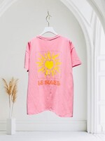 TSHIRT LE SOLEIL ROSE - ONE SIZE