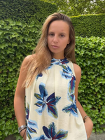 TOP SIENNA A FLEURS