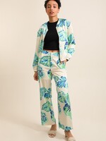 BROEK ESTER SATIJN MET PRINT