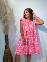 ROBE LÉA IMPRIMÉS FLUO - ONE SIZE