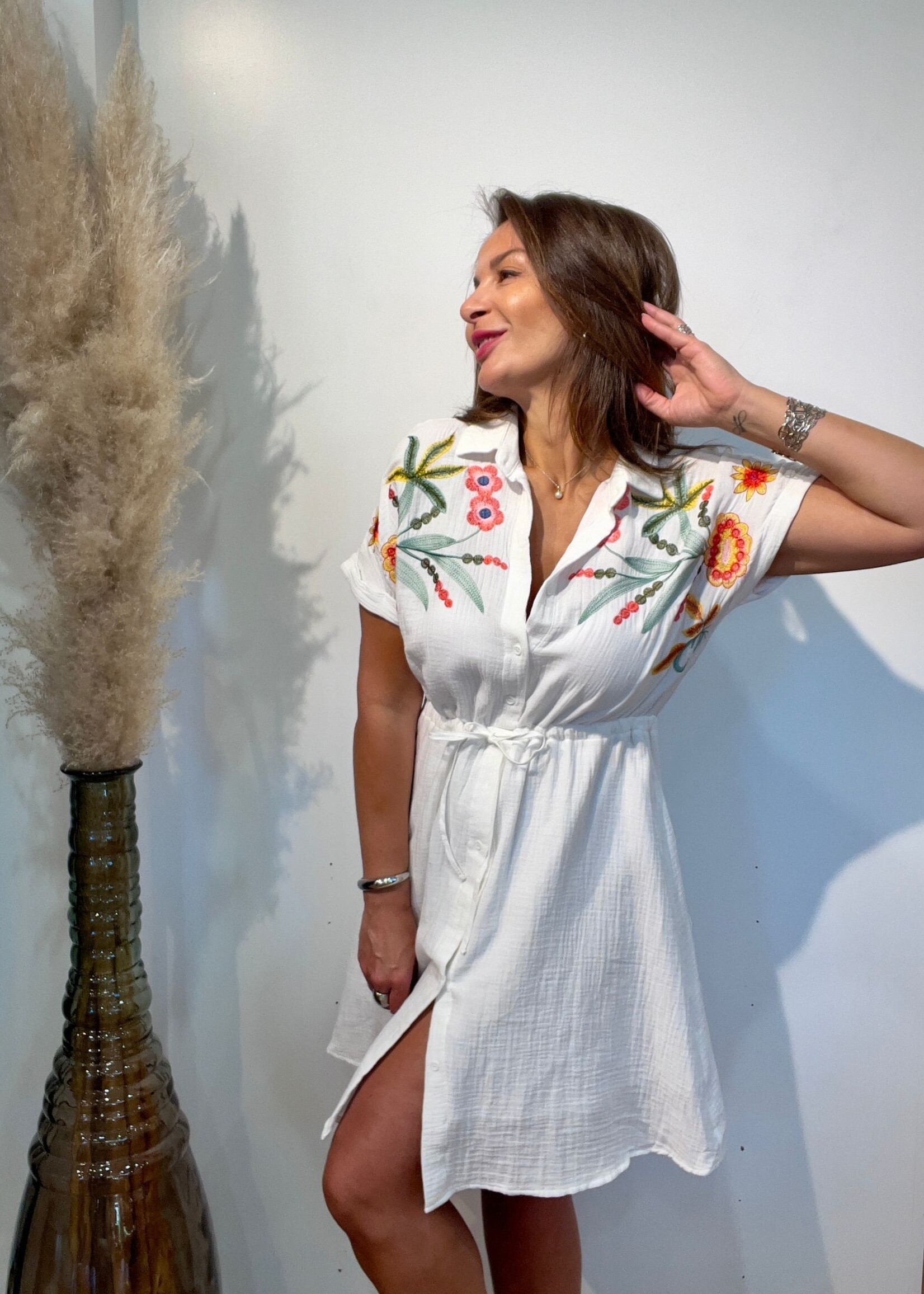 ROBE BRODERIE CHAMPS
