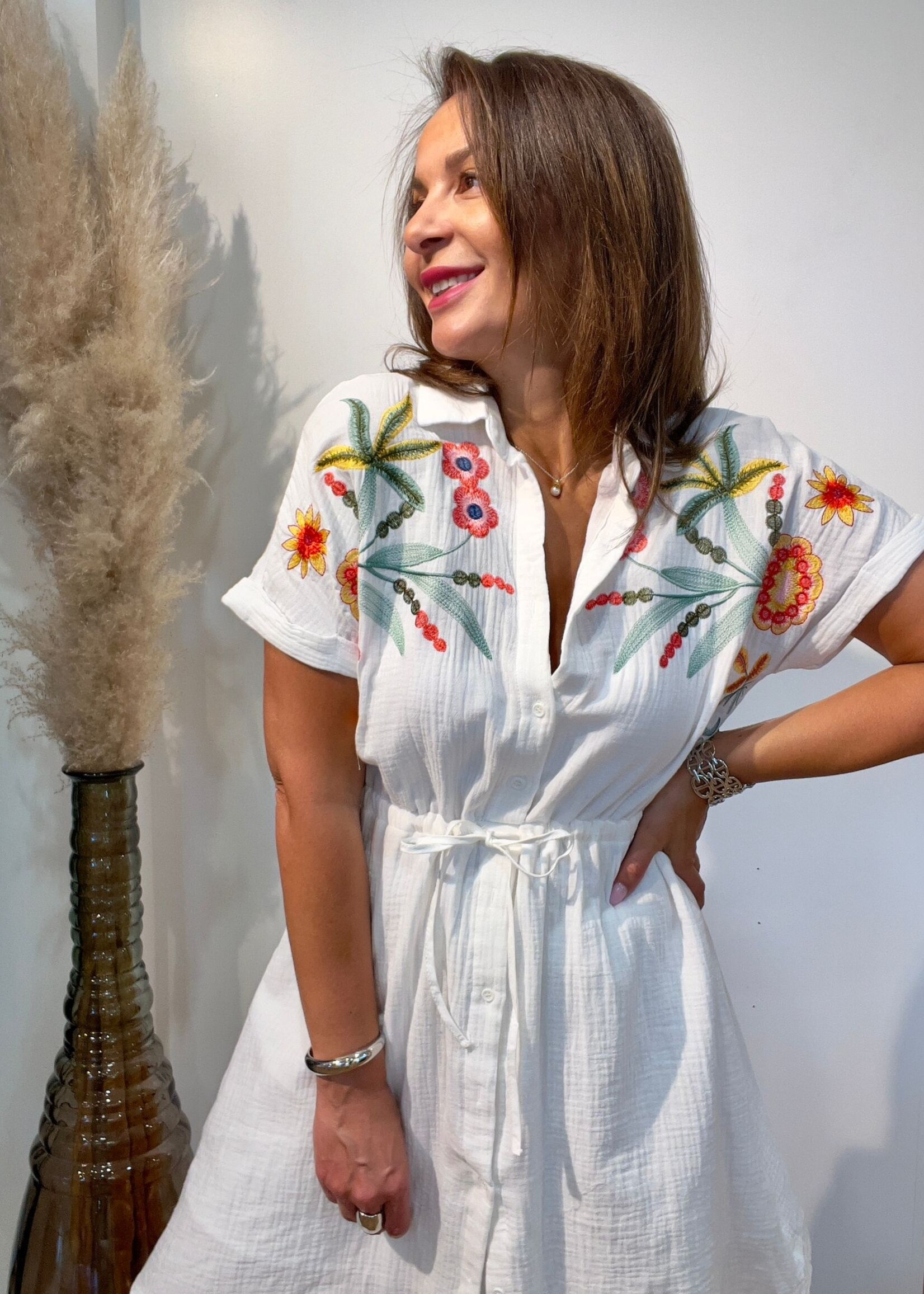ROBE BRODERIE CHAMPS