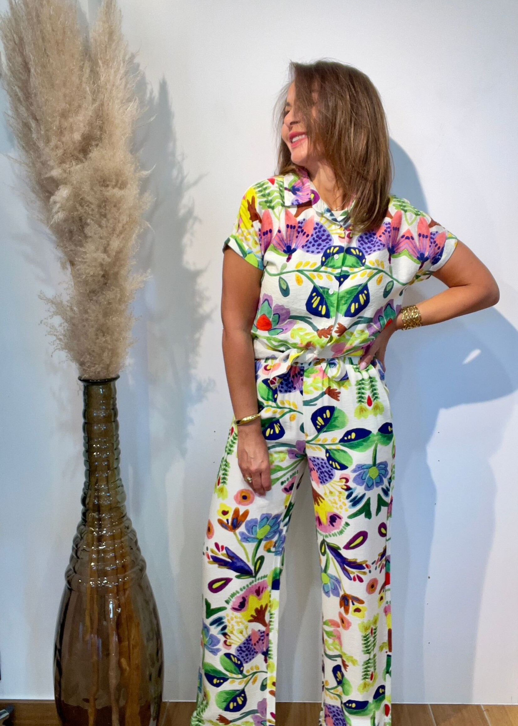 UNIKA BROEK FLORAL