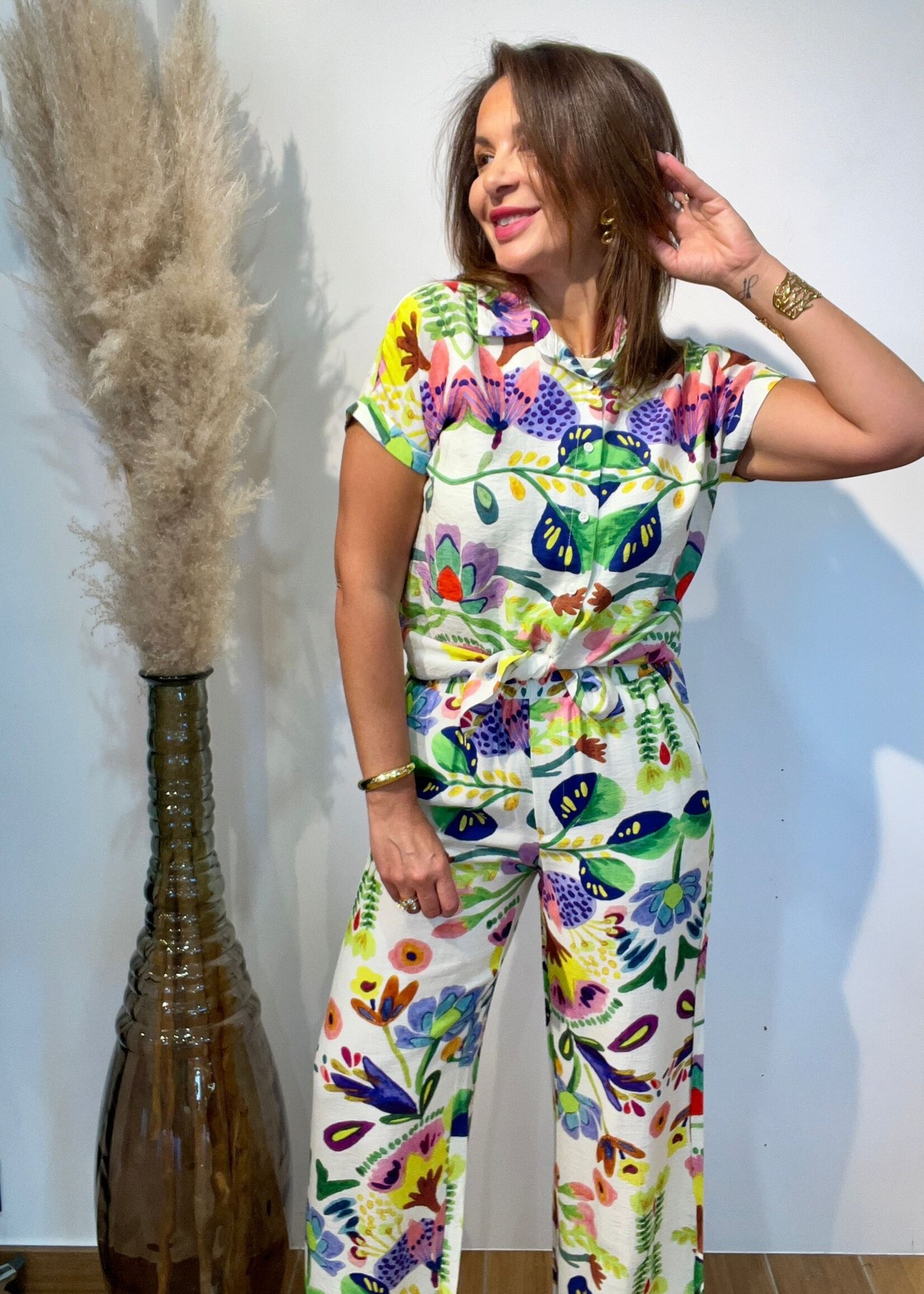UNIKA BROEK FLORAL
