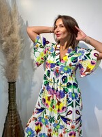 UNIKA ROBE CHEMISE FLORAL