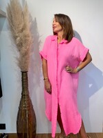 terra di siena ROBE CHEMISE GAZE DE COTON
