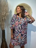 ROBE FLORALE MI-LONGUE