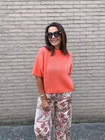TOXIK3 BEDRUKTE BROEK MET ELASTISCHE TAILLE