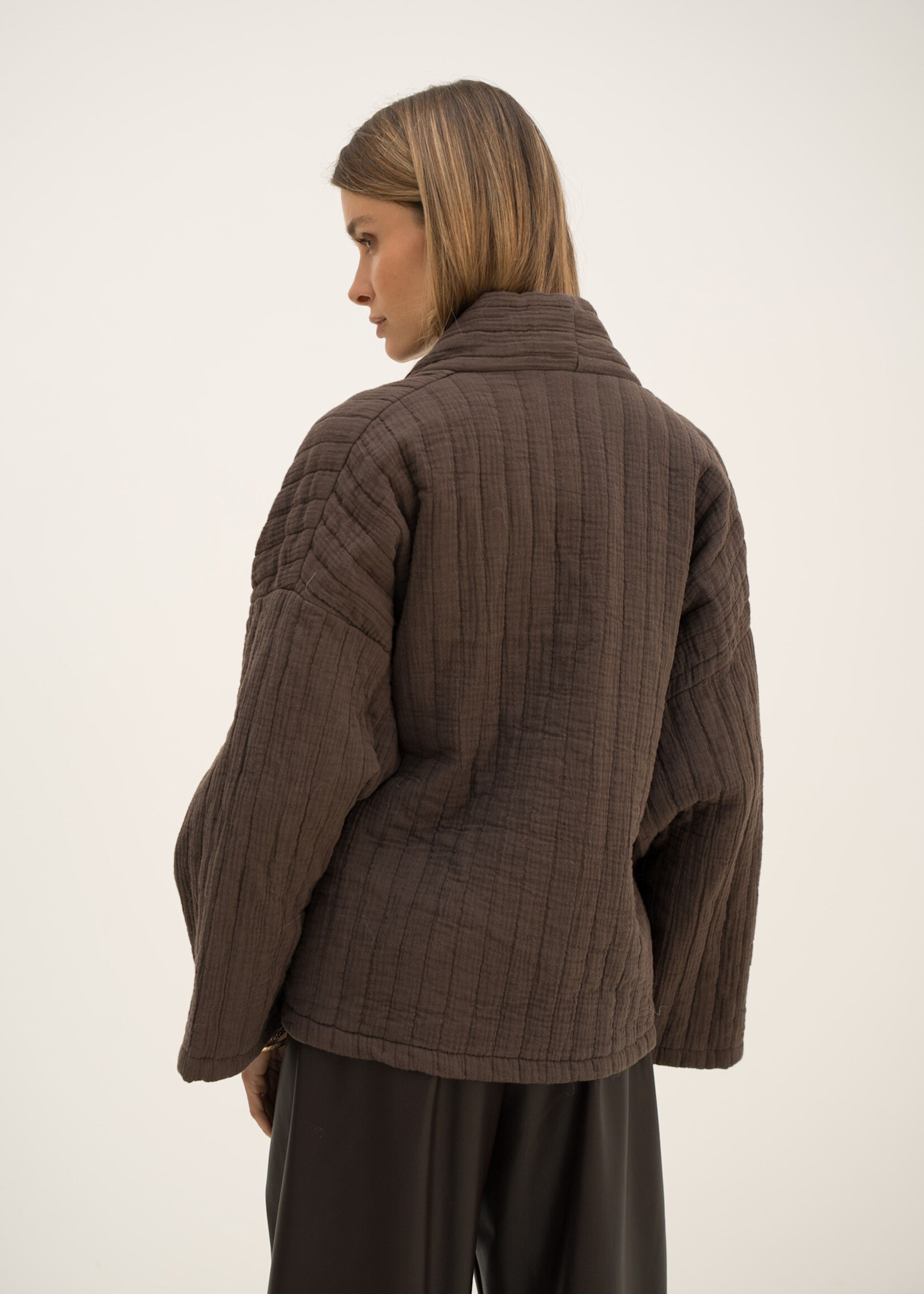 Veste Matelassée en Gaze de Coton – 100% Coton