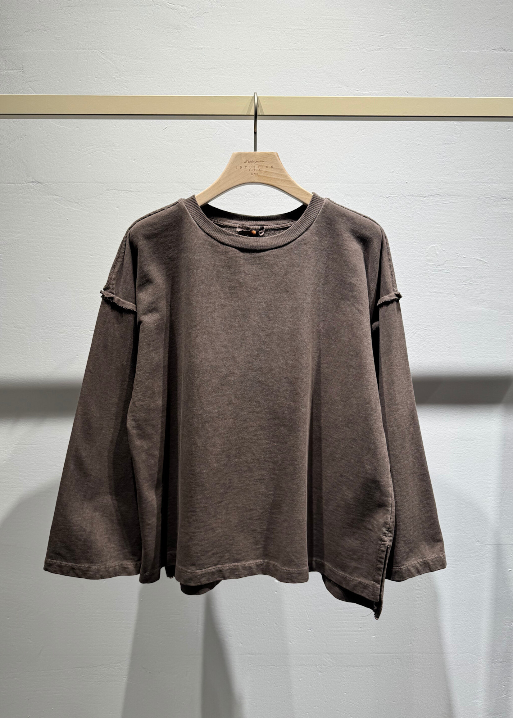 Sweat Oversize en Coton Vintage – 100% Coton