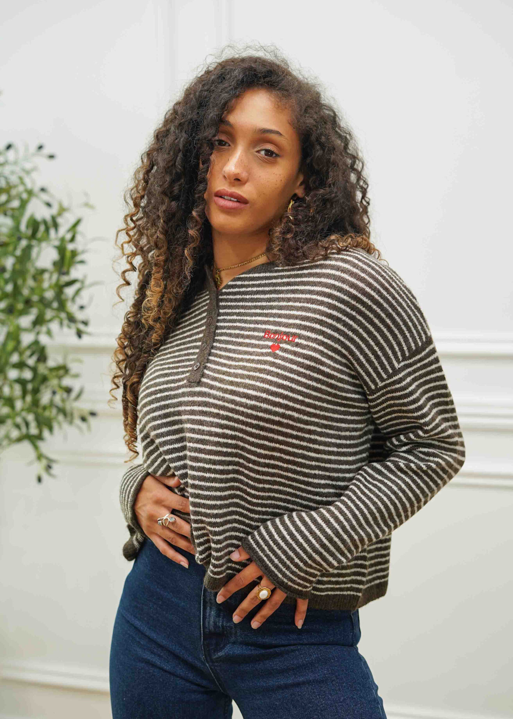 Maritiem Gilet Love – Stijlvol en zacht