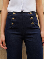 ORAIJE JEAN WIDE CROPPED VICTORINE ANKLE WIDE