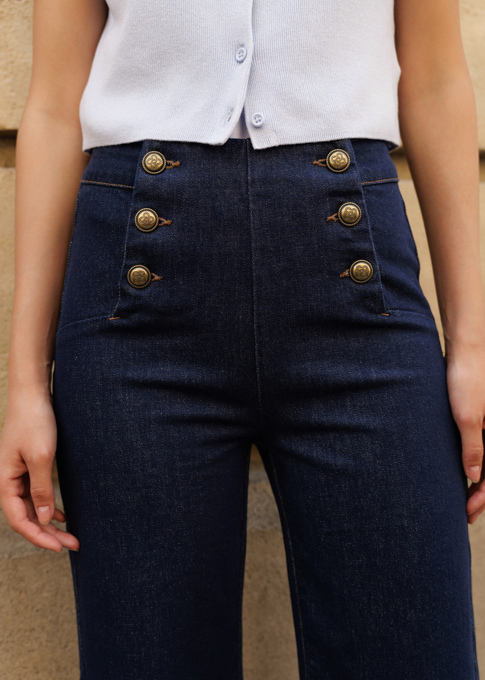 ORAIJE Wide Cropped Jean Victorine Ankle Wide – Stijlvol en comfortabel