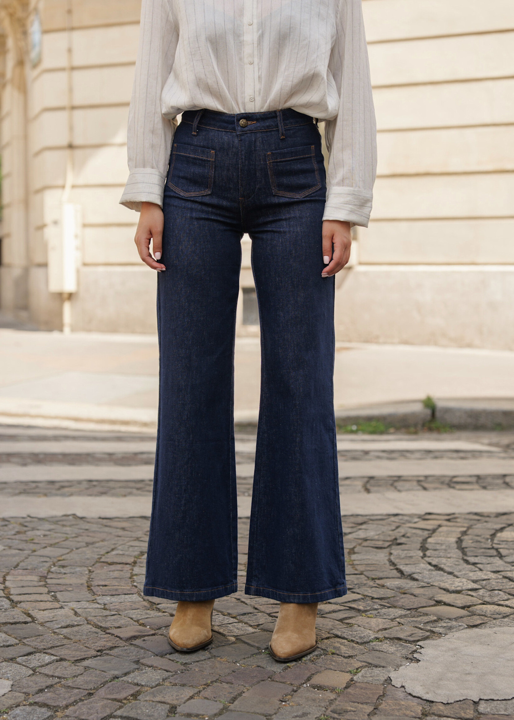 ORAIJE Gaspard Jeans met zakken – Comfort en klassieke stijl