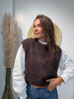 ELLE & COUSINE DEBARDEUR KID MOHAIR