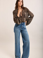 TOXIK3 TOXIK3 HIGH-WAIST WIDE LEG JEANS
