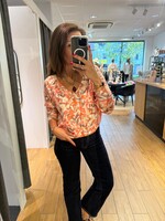 PULL FLORA V-HALS - ONE SIZE