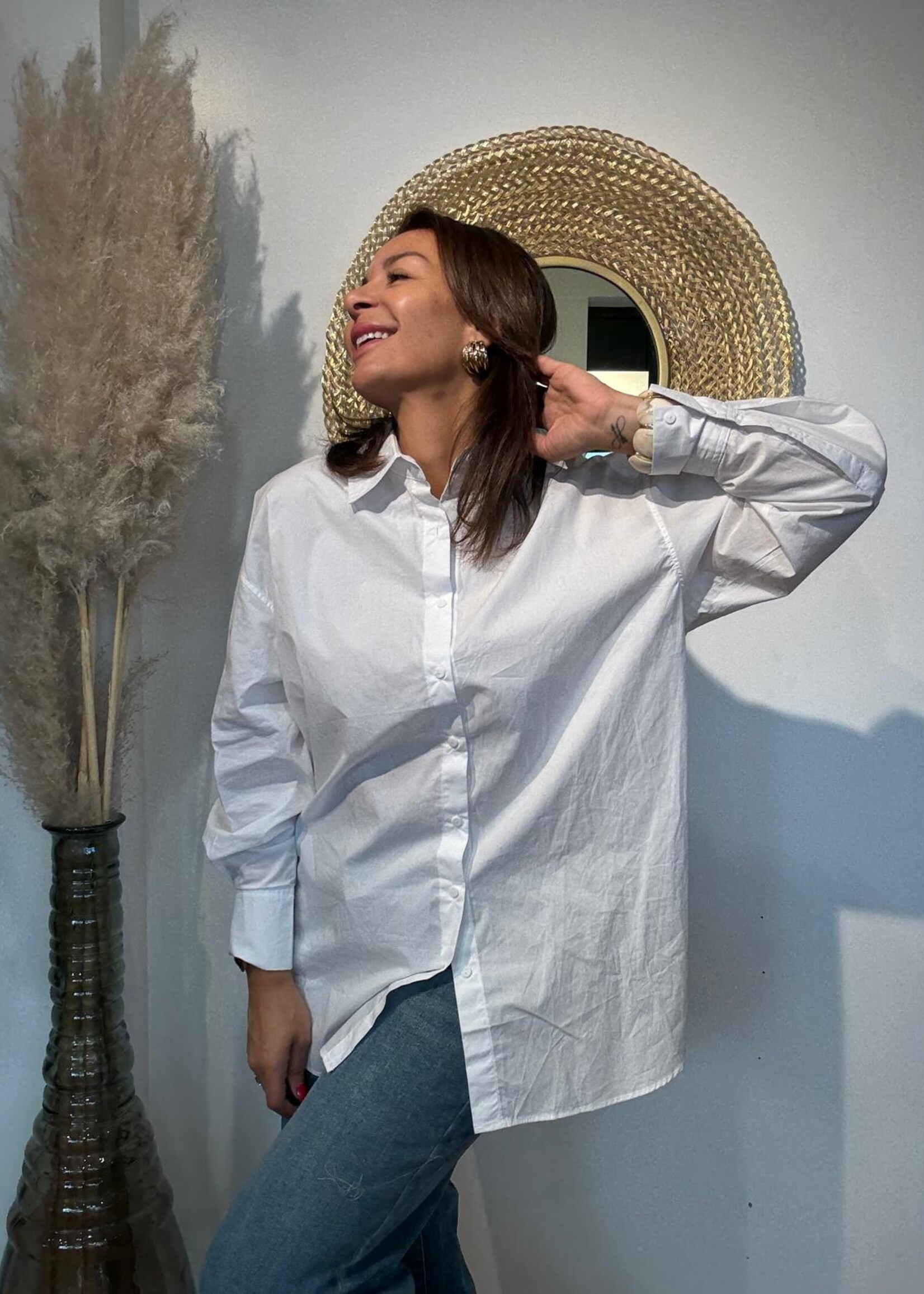 Witte klassieke blouse – Elegant en tijdloos