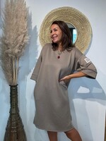 NEW COLLECTION MIDI JURK KORTE MOUWEN - PATCH