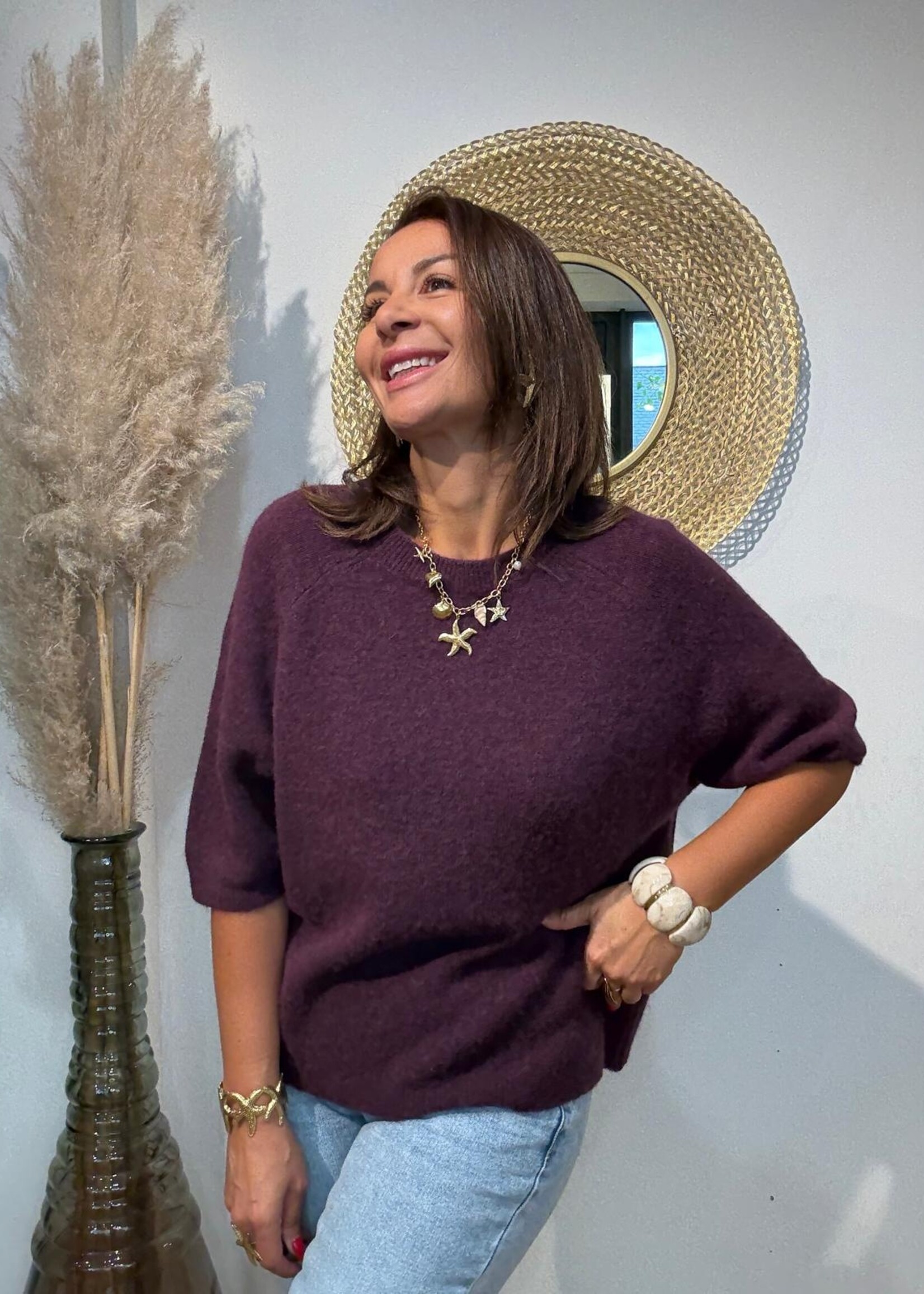 PULL CHIARA COURTES MANCHES BABY ALPAGA