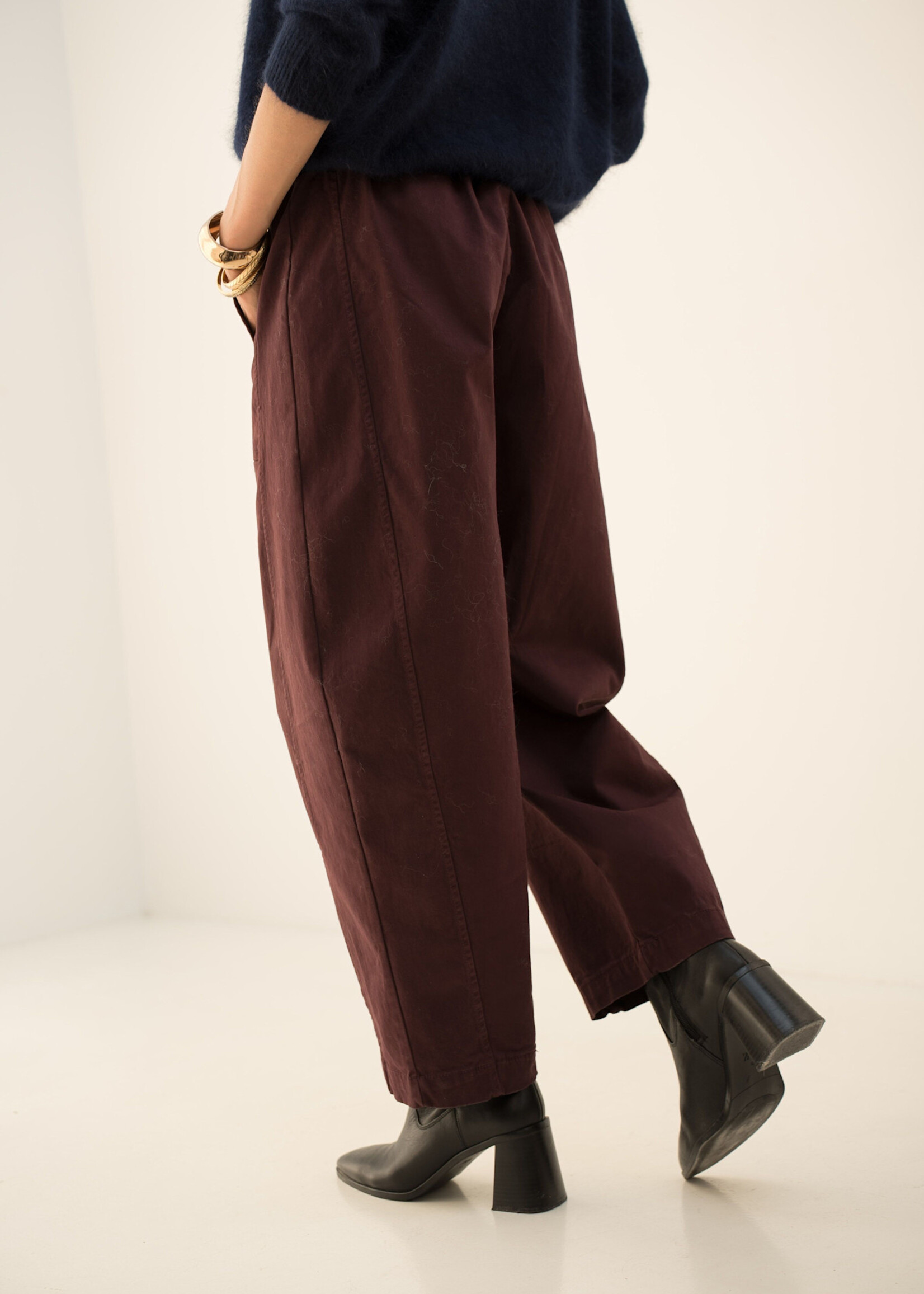 BARREL BROEK MET RIEM
