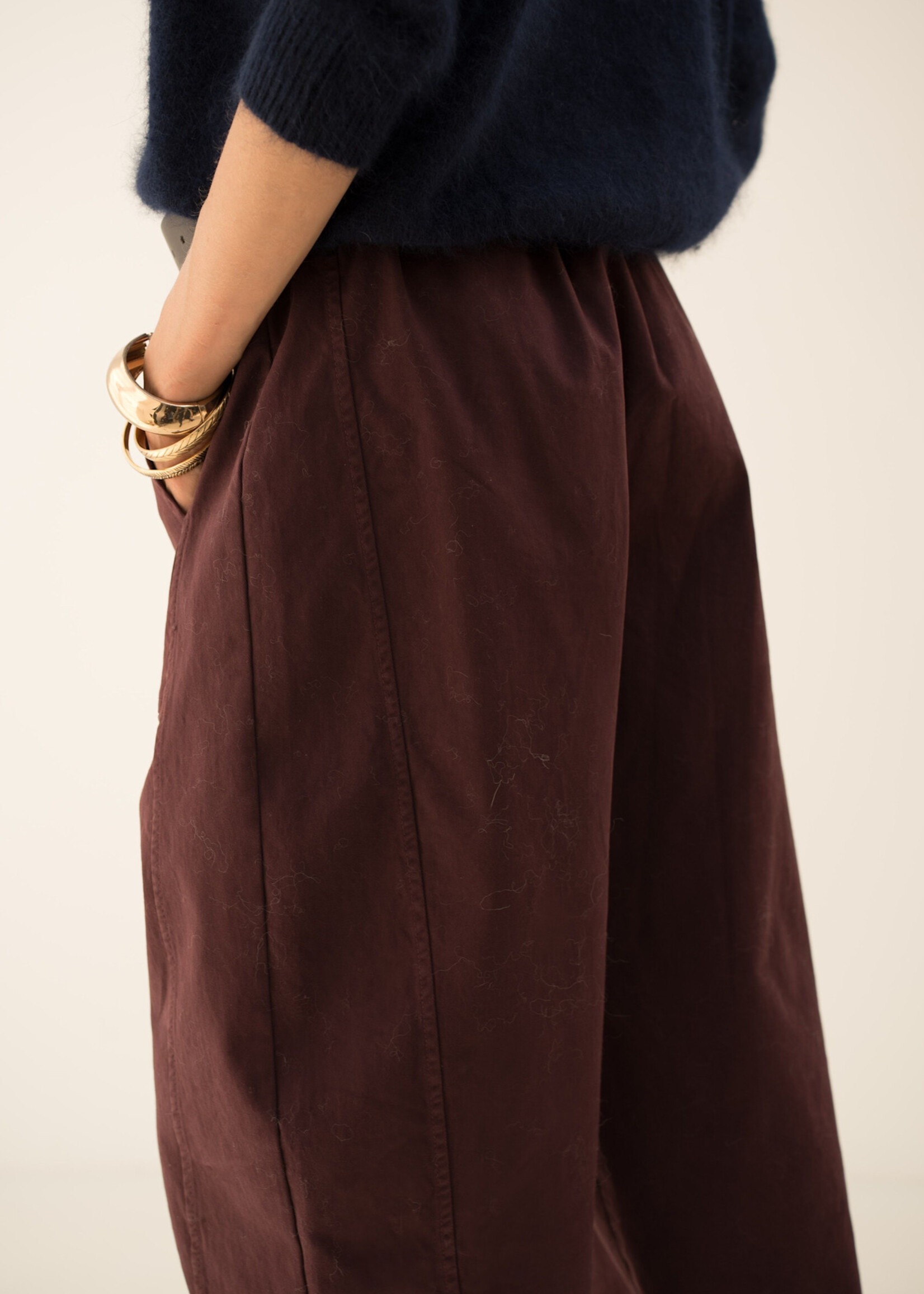 BARREL BROEK MET RIEM