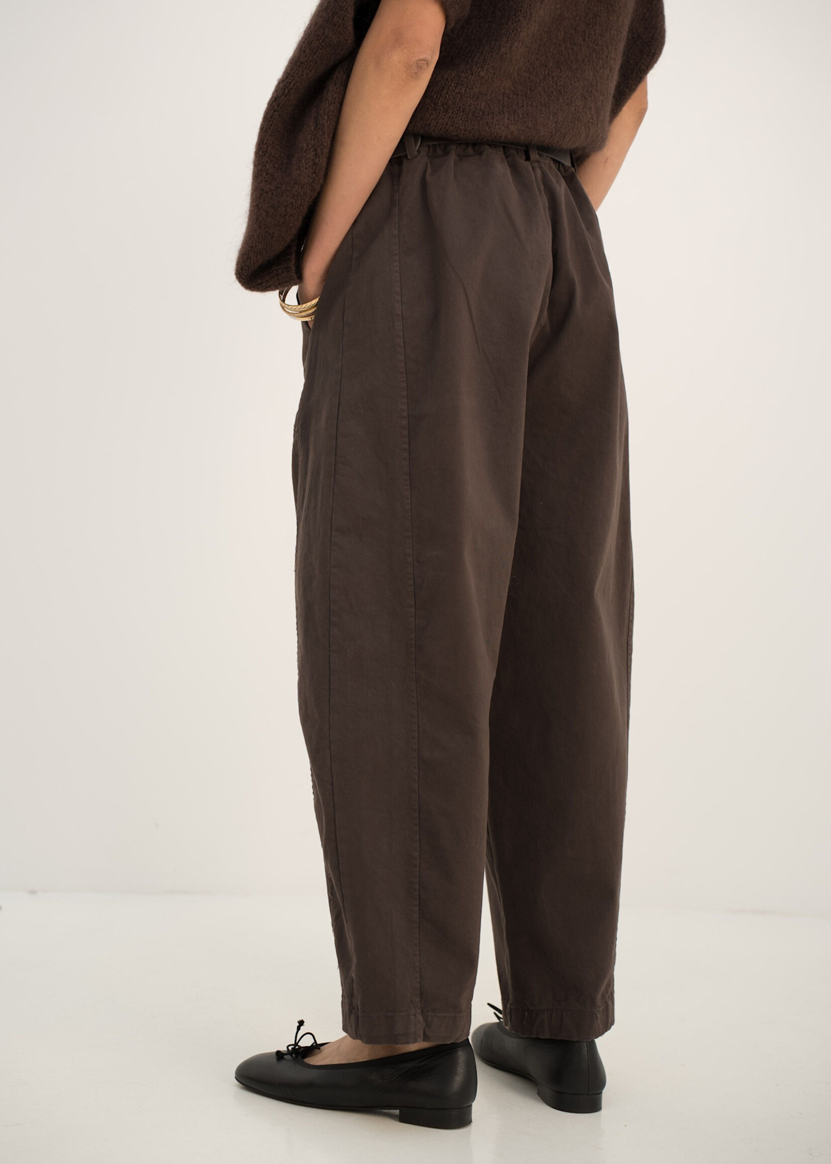 BARREL BROEK MET RIEM