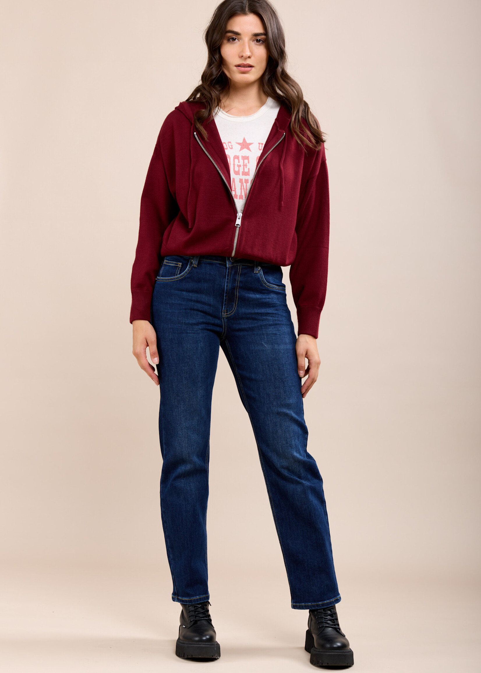 TOXIK3 RECHTE JEAN STANDAARD TAILLE