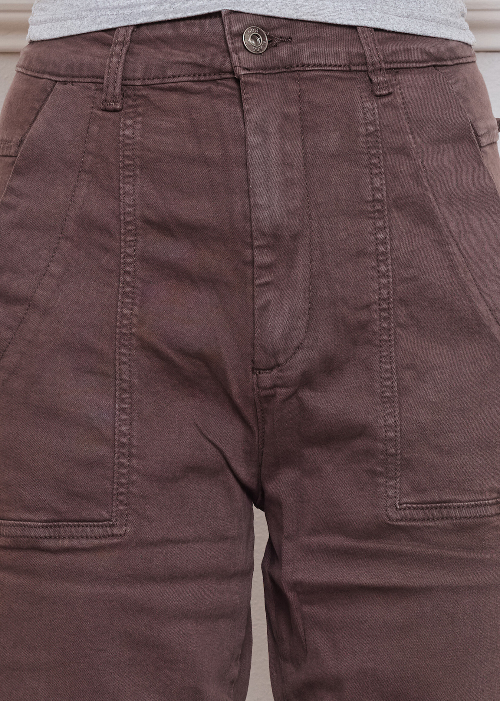 Ballon Jeans in Bruin met Mooie Zakken – Stijl en Comfort