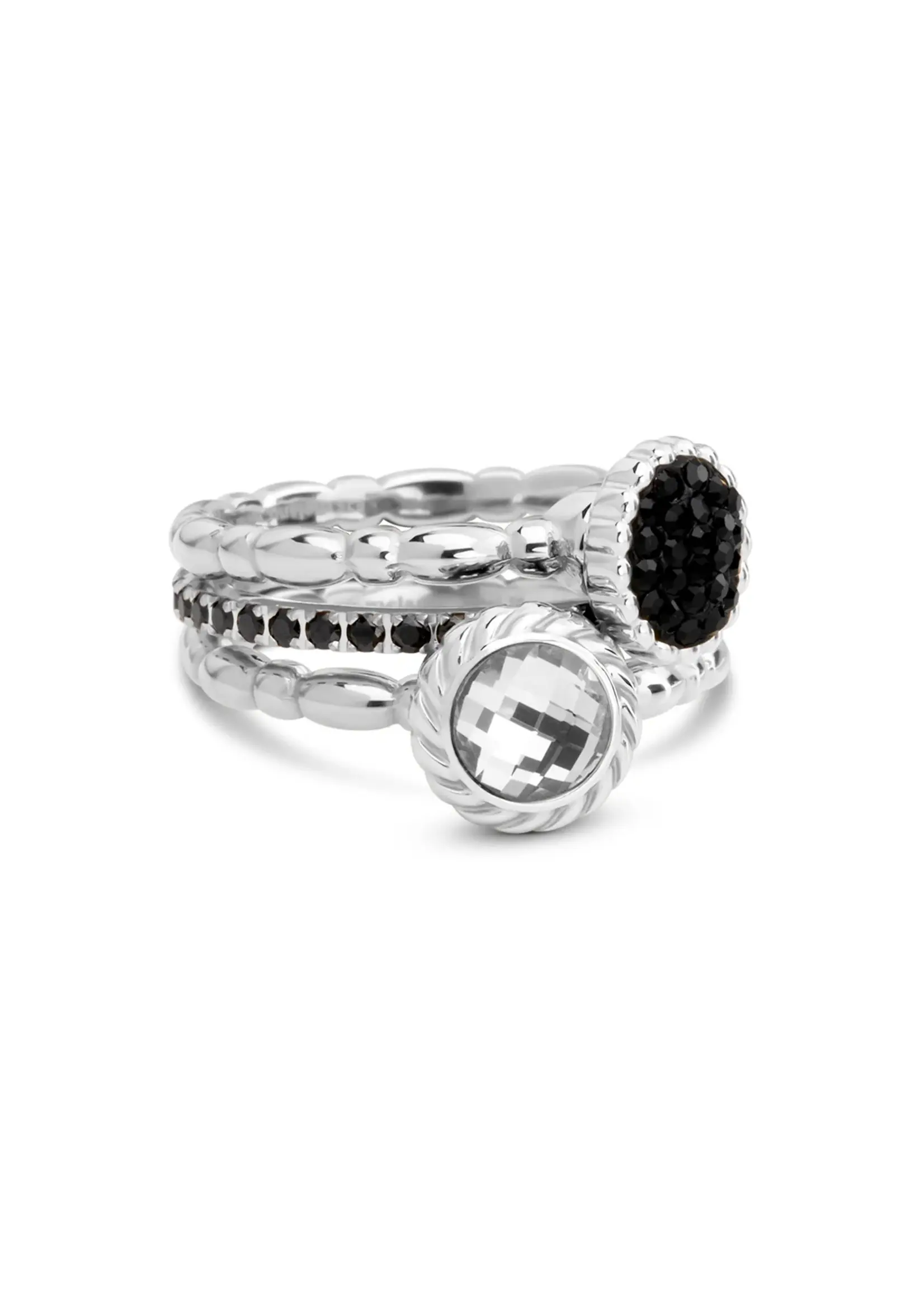 MELANO TWISTED & FRIENDS WINTER BEAM RING SET