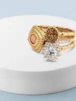 MELANO TWISTED & VIVID CHRISTMAS LIGHTS RING SET