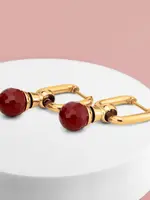 MELANO FRIENDS & TWISTED CEDAR GLOW OORBELLEN SET