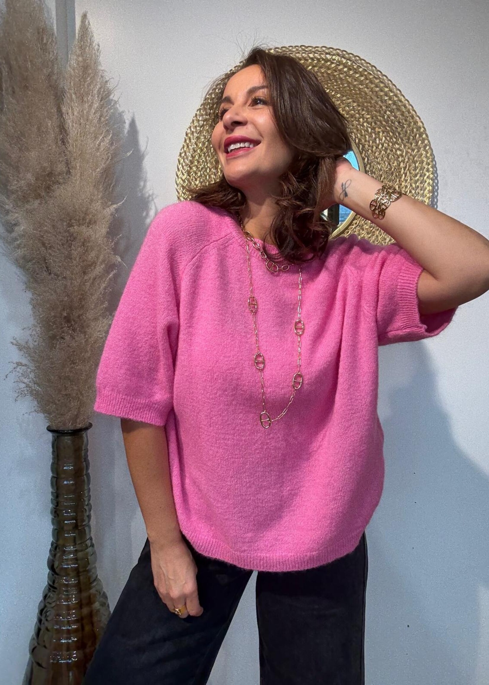 PULL CHIARA COURTES MANCHES BABY ALPAGA