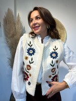 TEDDY GILET BORDUURSEL