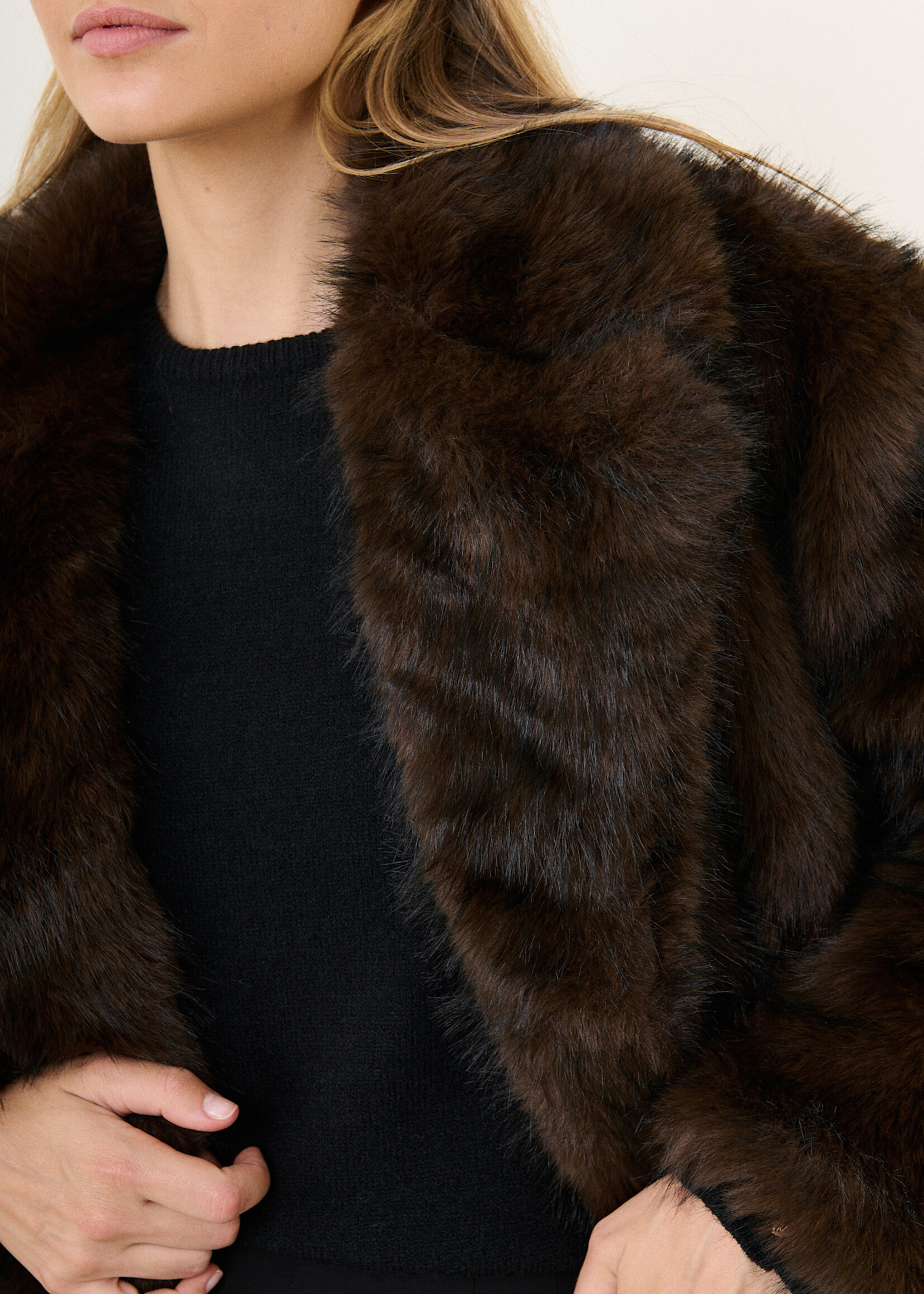 VESTE FOURRURE CLASSY