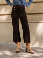 ORAIJE PANTALON VICTORINE VELOUR WIDE
