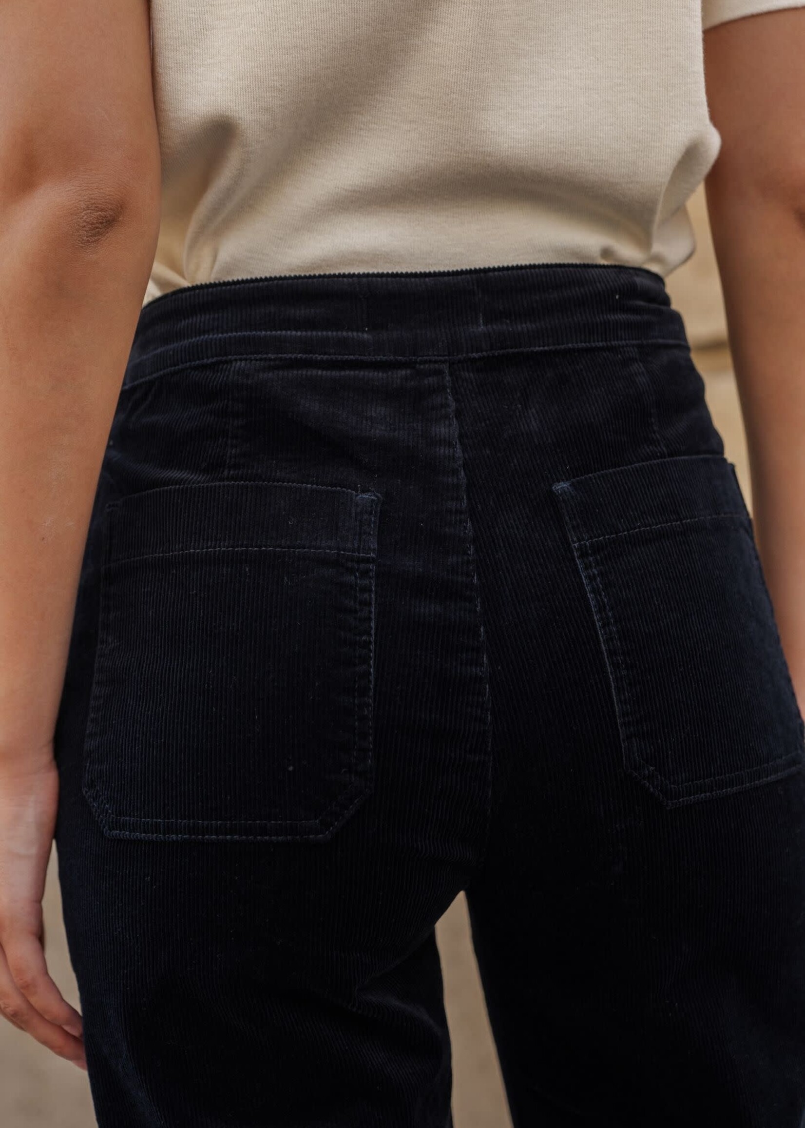 ORAIJE PANTALON VICTORINE VELOUR WIDE