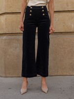 ORAIJE PANTALON VICTORINE VELOUR WIDE