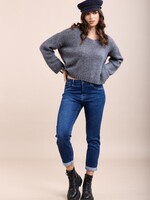 TOXIK3 TOXIK3 BOYFRIEND-JEANS MET OURLET